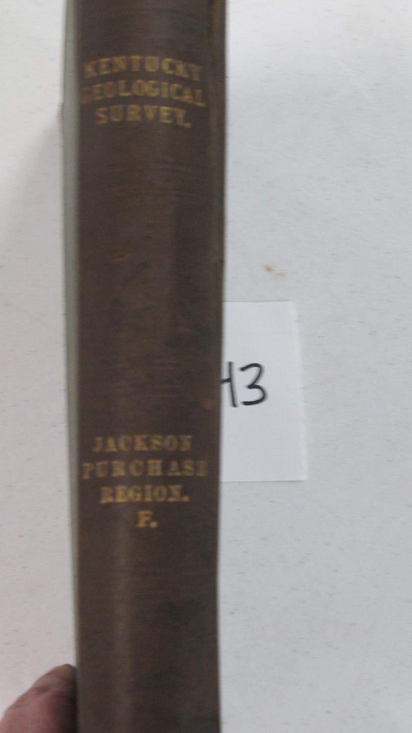 (2) Books: Kentucky Geological Survey, C. 1888, By R. H. Loughridge; The Kentucky Ante-bellum Portra