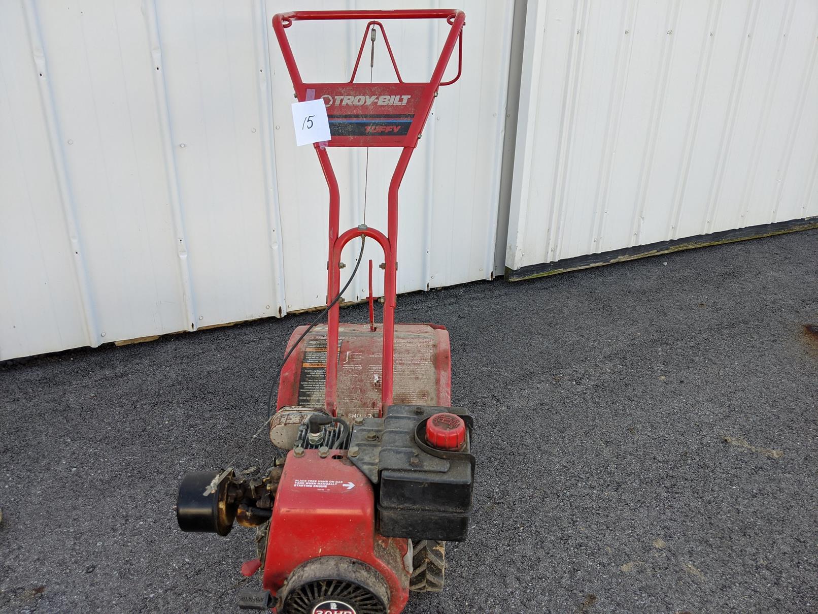 Troybilt Tuffy Rear Tine Rototiller With 3 Hp Tecumseh Motor