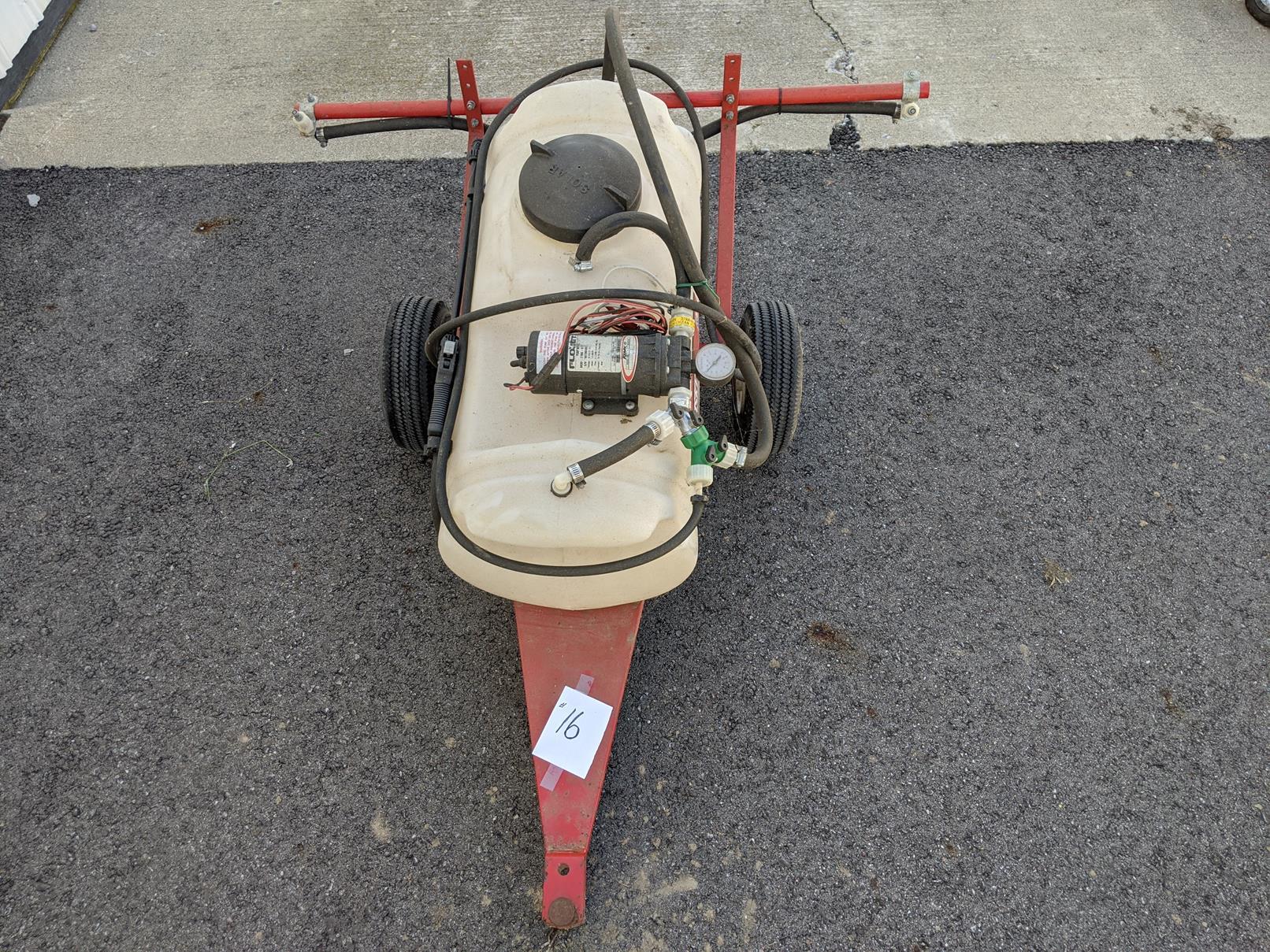 Huskee Pull-type Lawn Sprayer With 15 Gallon Tank