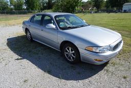 2005 BUICK LESABRE CUSTOM V6 SEDAN, W/LEATHER INTERIOR, POWER WINDOWS AND LOCKS, HEATED SEATS, & ONL