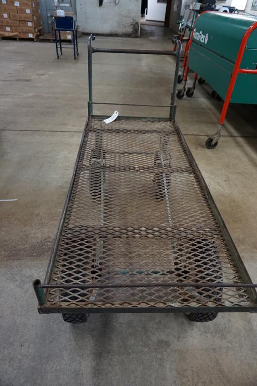 58" 4-WHEEL STEEL CART