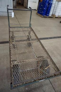 58" 4-WHEEL STEEL CART