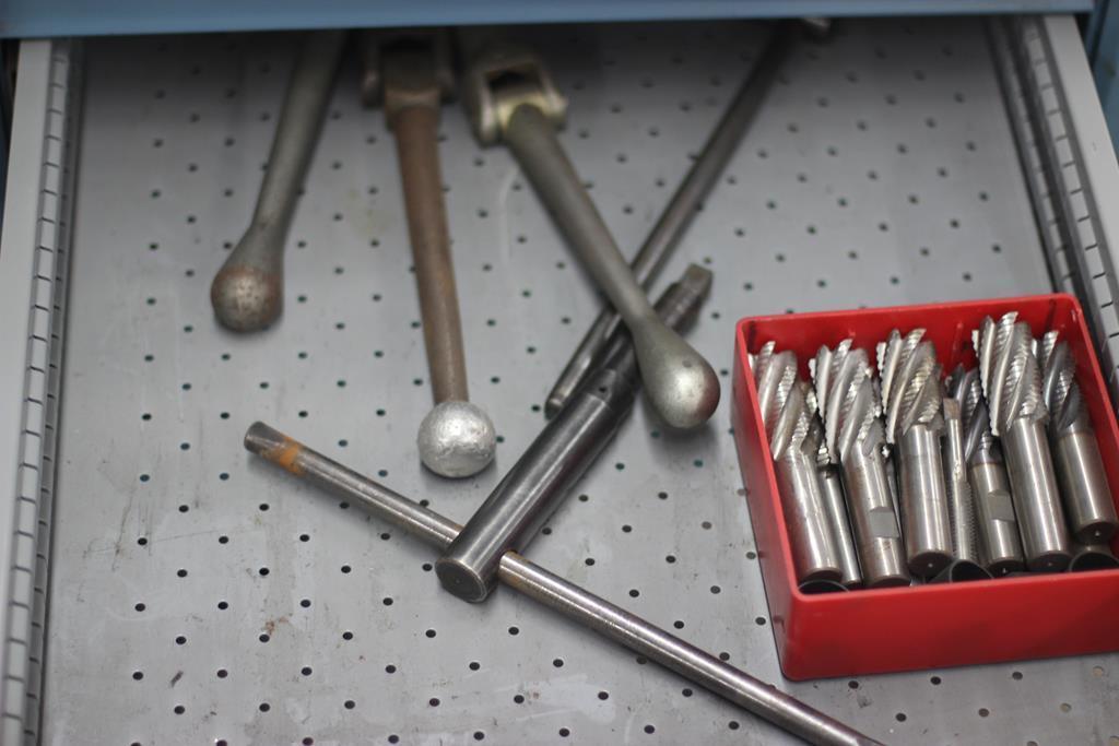 6-DRAWER TOOL CHEST FULL OF MACHINIST TOOLS AND TOOLING