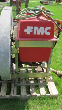 FMC 3-PT ORCHARD FOGGER/SPRAYER WITH 40-GALLON TANK, SQUIRREL CAGE, & PTO D