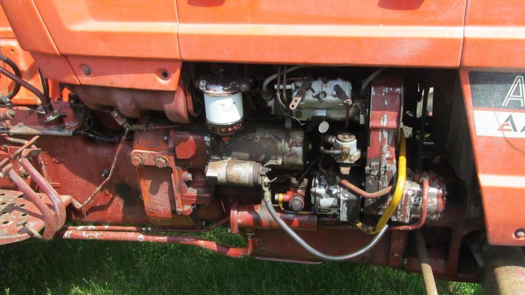 ALLIS-CHALMERS A-C 5050 DIESEL TRACTOR WITH 6,520 HOURS (WILL NOT STAY IN S