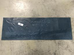 1926 COCA COLA SIGN - 35" X 11.5", SOME PAINT LOSS BUT GOOD CONDITION