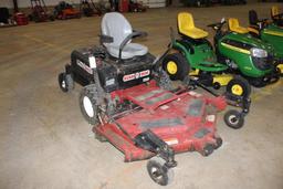 8-1: BUSHHOG MODEL ZT220 ZERO TURN COMMERCIAL MOWER, 60" DECK, 1054 HOURS