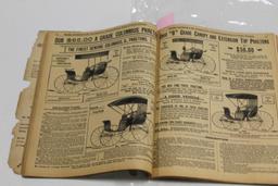 1897 SEARS ROEBUCK SPECIAL VEHICLE HARNESSES AND SADDLERY COLOR CATALOGUE,