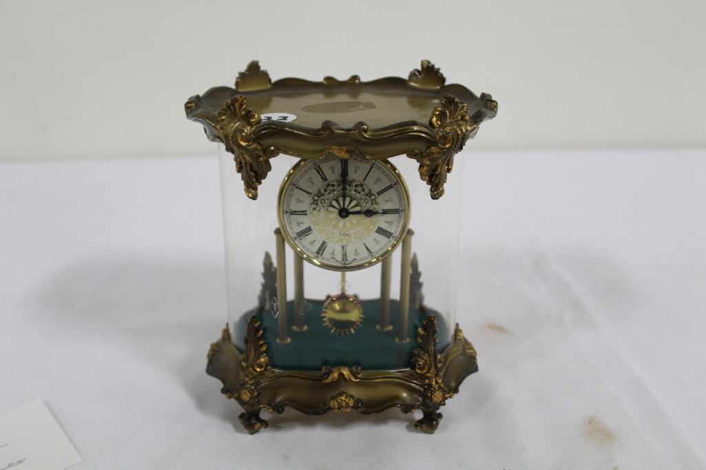 GERMAN FIGURAL NOVELTY CLOCK