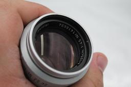 LEICA 135MM HEKTOR F4.5, CHROME, WITH SLEEVE FOR VISOFLEX