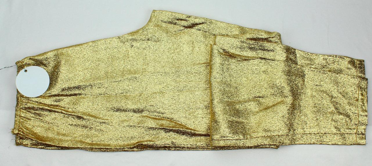 Michael Jackson Custom Gold Lamé Stage Costume