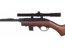 Manufacturer: Marlin Model: 70P-Papoose Gauge/Cal: .22 Type: Rifle Serial #: 11402894 Misc: 2-piece