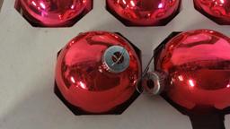 Vintage shiny bright Christmas ornaments