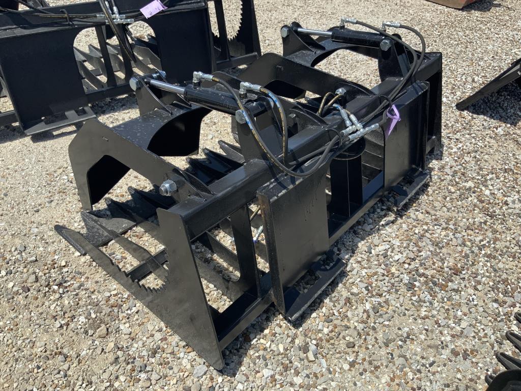 66’’ Skid Steer Grapple Bucket