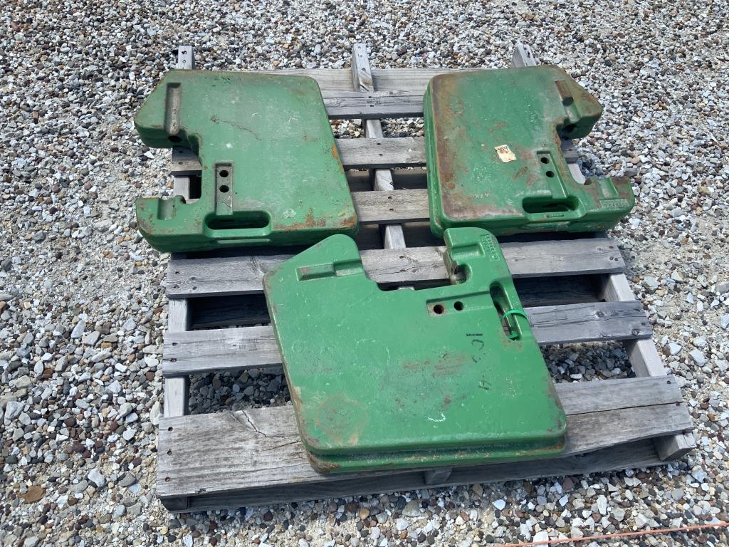 6 John Deere Front Weights