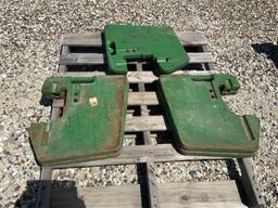 6 John Deere Front Weights