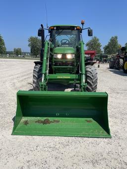 2018 John Deere 6120M Tractor MFWD