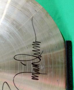 Brooks & Dunn Autographed Cymbal