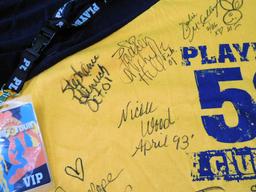 Playboy 50 Club Tour Autographed shirt