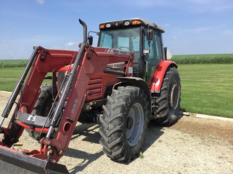 Massey Ferguson 5470 Tractor with MF955 Quick Tach Loader