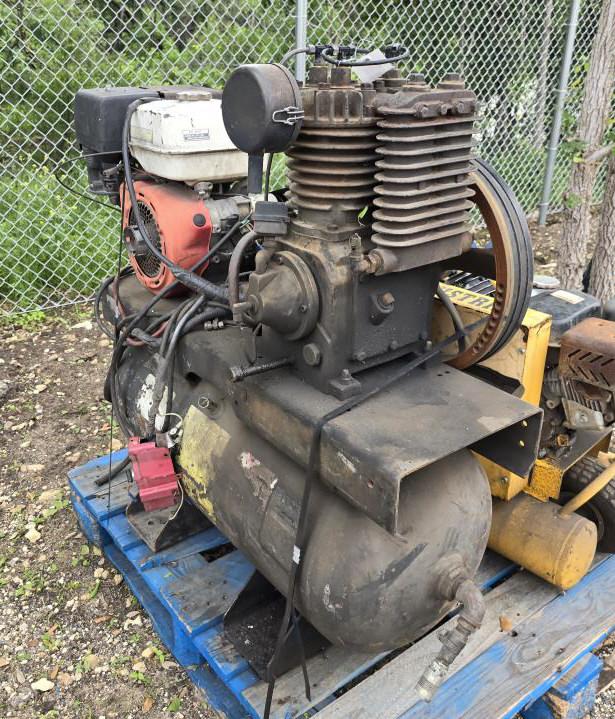 Gas Powered Air Compressor w/ Remote