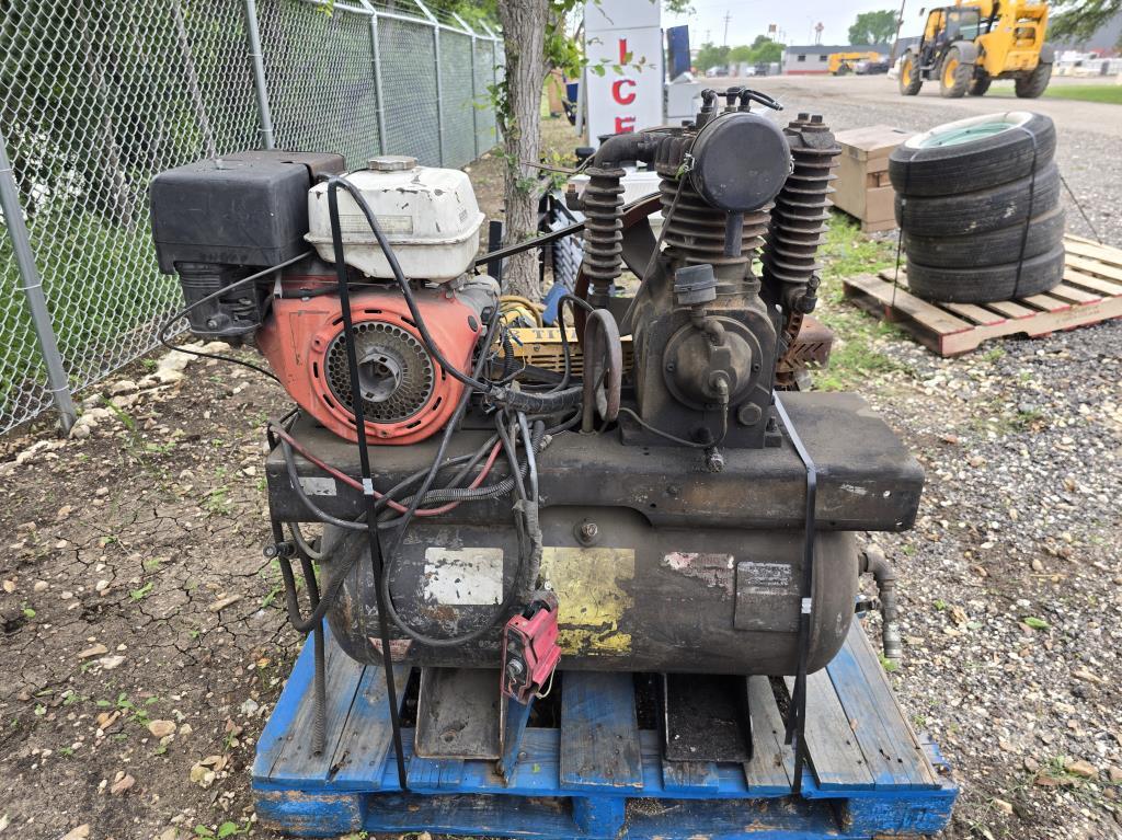 Gas Powered Air Compressor w/ Remote