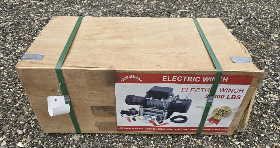 10,000 Lb Electric Winch (Greatbear)