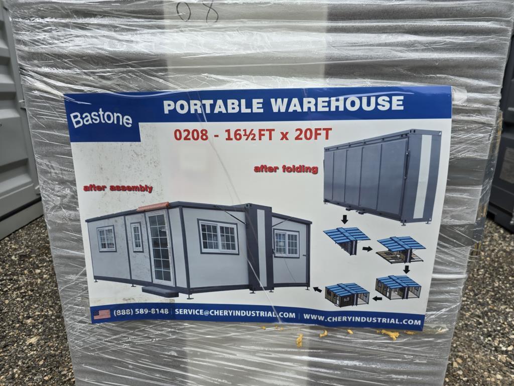 Portable Expanding Warehouse - 16-1/2' x 20'