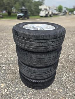(4) Bridgestone 265/65/R17 Tires