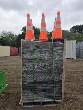 (250) Plastic Safety Cones