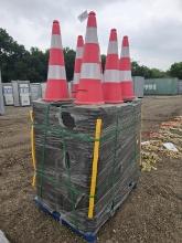 (250) Plastic Safety Cones