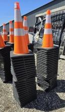 (50) Safety Highway/Traffic/Construction Cones