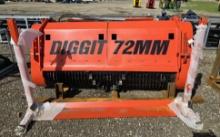 Mulching Head for Skid Steer - 72mm Diggit