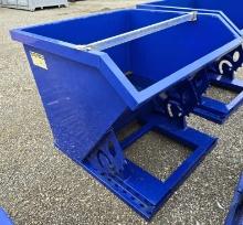 Self Dumping Trash Hopper for Skid Steer