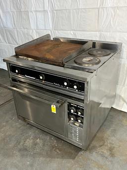 Toastmaster Electric Stove with Two Burners and Griddle