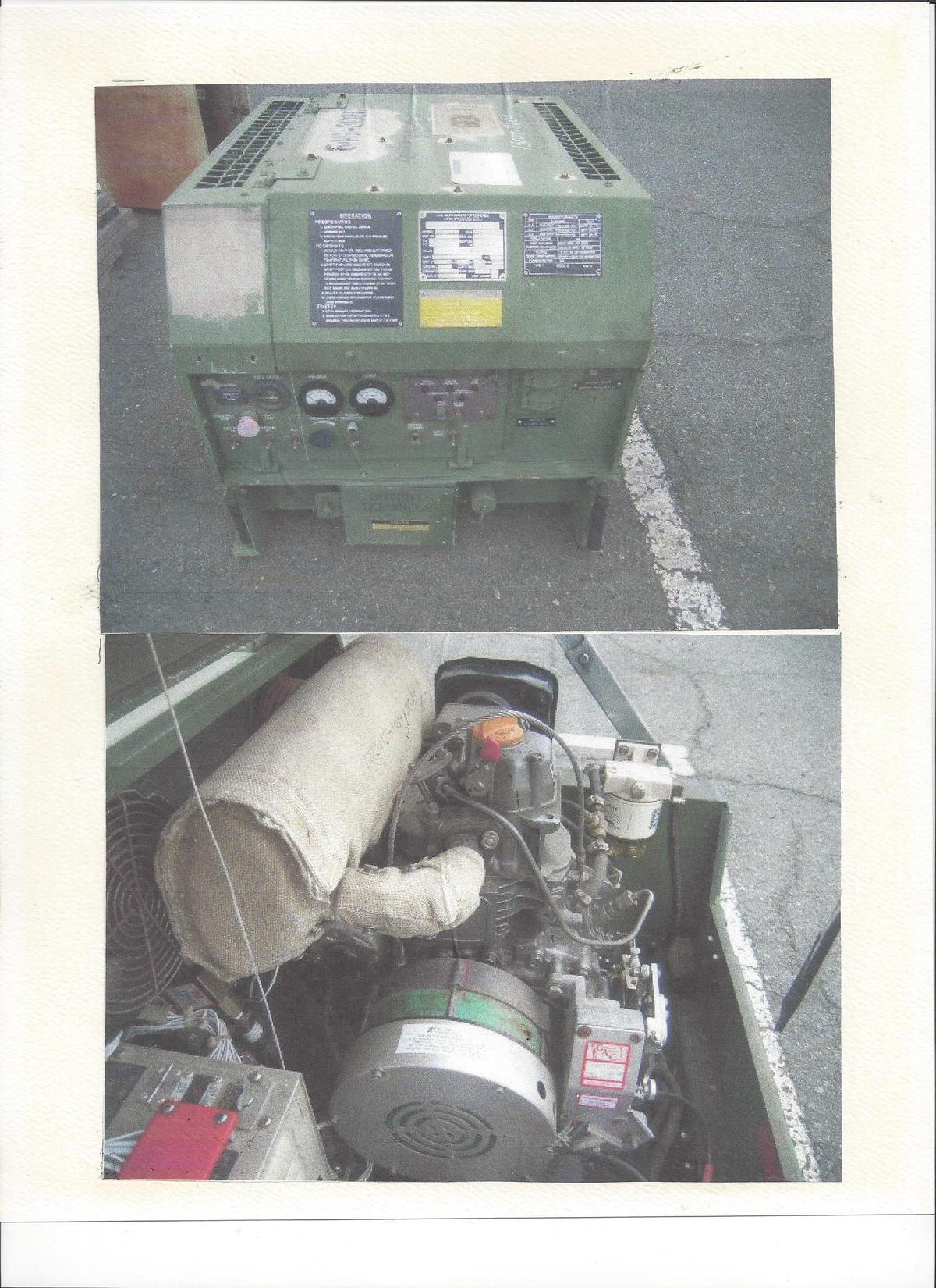 Generator MEP-831A located in Oklahoma, Pick-Up or You Arrange Shipping.