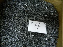 Pick-Up Only: 49 lbs 1.25" Bright Ring Shank Underlayment Nails. Grip Rite