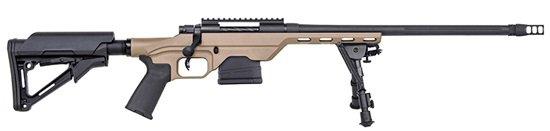 Mossberg MVP LT CHASSIS 6.5 CREEDMOR 10 RD 20" MATTE BLUE TAN, NEW IN BOX, # 27786, FFL COST $979