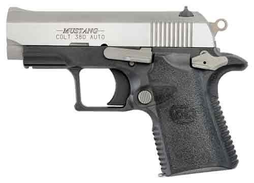 COLT MUSTANG LITE .380ACP FS 2.75" S/S SLIDE BLACK FRAME, 06796, 6 Shot