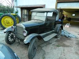 1923 Ford Model T Roadster Pick-Up, Buyer Must Arrange Own Shipping