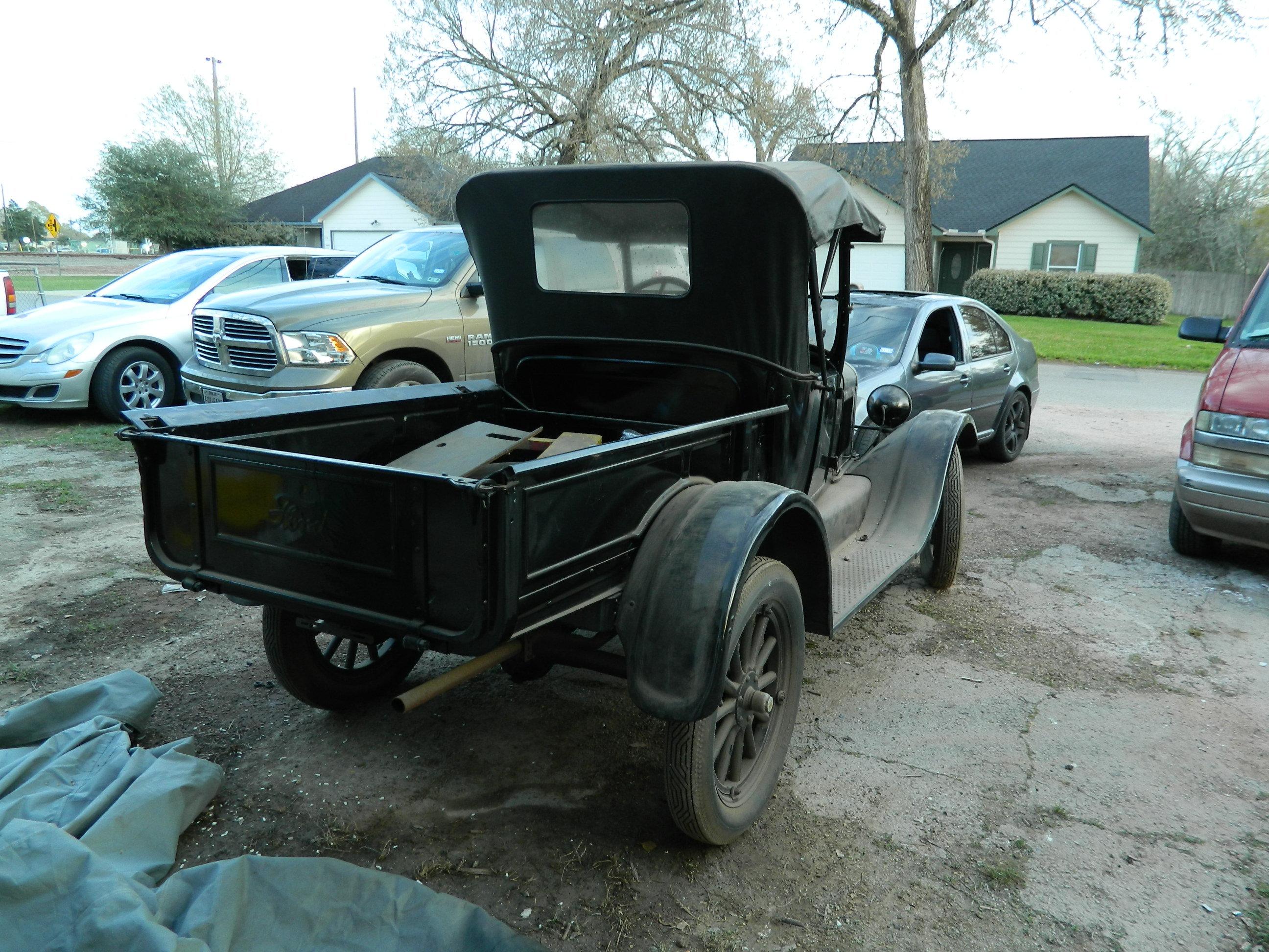 1923 Ford Model T Roadster Pick-Up, Buyer Must Arrange Own Shipping