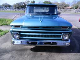 1966 Chevrolet Long Wheel Base Stepside Pick-Up, 283ci/327hp V8, 3 Speed on Floor, Katy Texas Estate