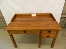 Austin County Texas Pine Plantation/Paymaster Desk. Long Leaf Pine. 48"x30"x30" NO SHIPPING