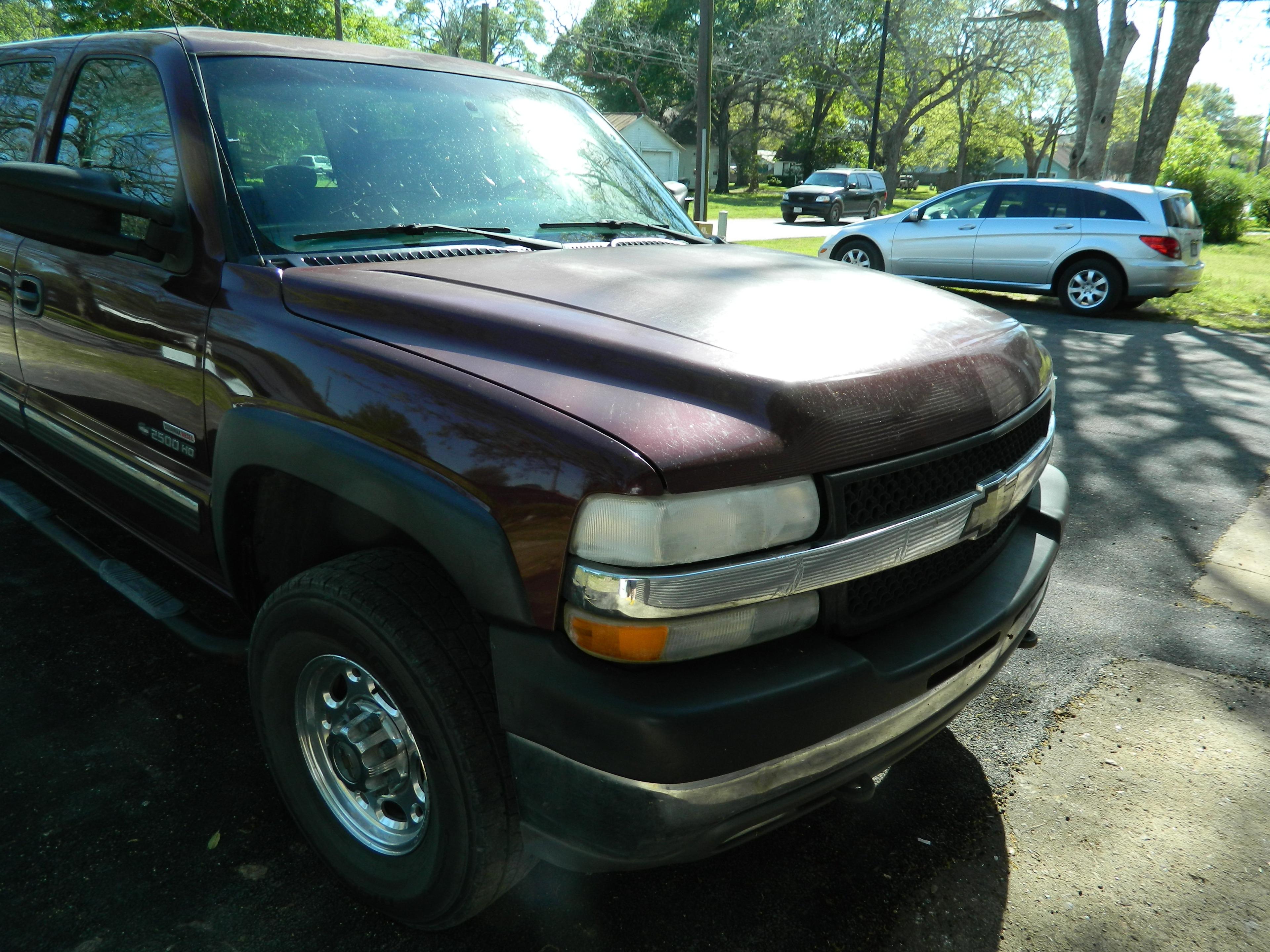 2001 Chevrolet Duramax Diesel, Double Cab, 253,072 miles, Auto. Transmission, Maroon in Color, Gigem