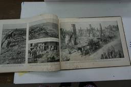 Collier's WWI in photos: 16.5"x12", Black and White Photos, History of the European War, Water Damag
