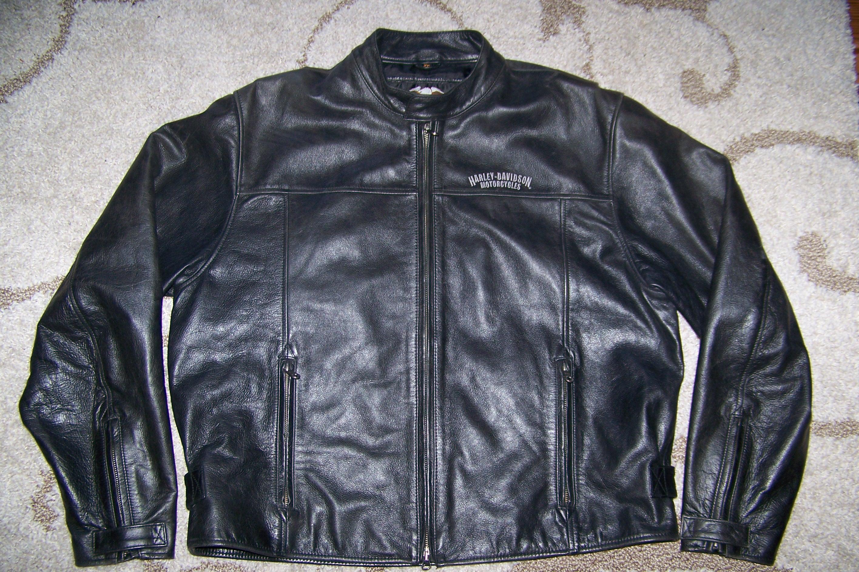 Estate Find: Matched pair of Leather Harley Davidson Jackets, 2 X the Money. Very Nice, His and Her