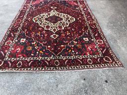 7'x10' Hand Knotted Persian TRIBAL BAKHTIARI Rug, Hand Tied Carpet, Retail $5400, Shipping $45