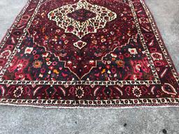 7'x10' Hand Knotted Persian TRIBAL BAKHTIARI Rug, Hand Tied Carpet, Retail $5400, Shipping $45