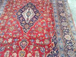 7'4"x11'4" KASHAN Hand Tied Persian Rug, Hand Knotted Carpet, Retail Value $7600. $75 Shipping