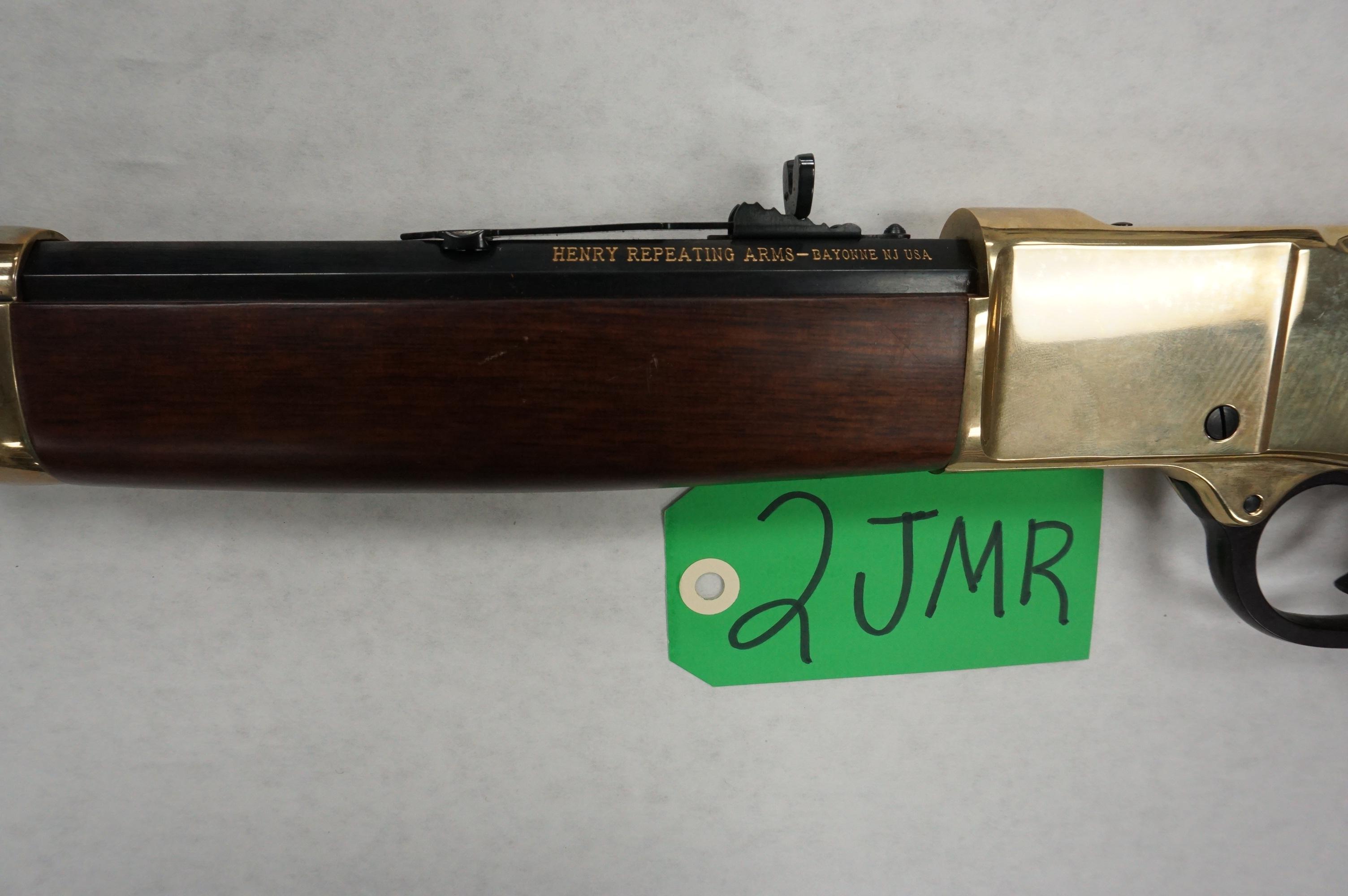 Estate Find: USED (LIKE NEW) Henry Big Boy, .45LC Lever Action Rifle, Octagon Brl, Brass Receiver